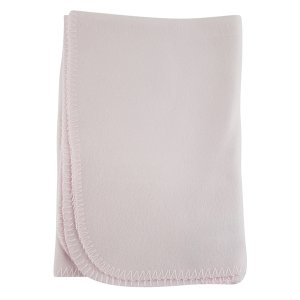 Bambini 3600BPINK Bambini Blank Pink Polarfleece Blanket