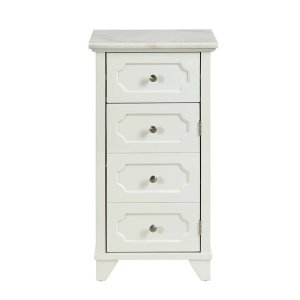 Homeroots.co 319123 16 X 13 X 30 White Stunning Cabinet