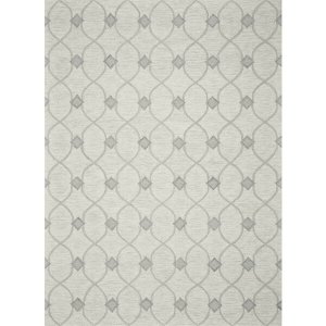 Homeroots.co 353374 2'x4'  Wool Ivory  Accent Rug