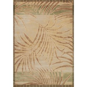 Homeroots.co 370177 22 X 36 Seafoam Polyester  Olefin Accent Rug