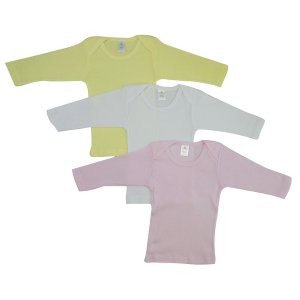 Bambini 052NB Bambini Girls Pastel Variety Long Sleeve Lap T-shirts