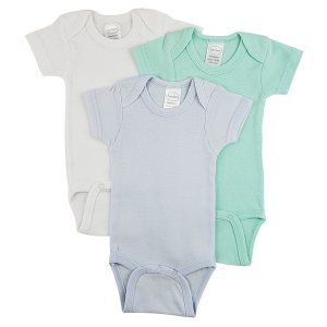 Bambini CS_0251M Bambini Short Sleeve One Piece 3 Pack