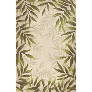 Homeroots.co 353303 2'x3' Beige Hand Woven Uv Treated Coastal Sea Gras