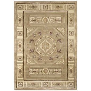 Homeroots.co 368468 31 X 50 Beige Polypropylene Accent Rug