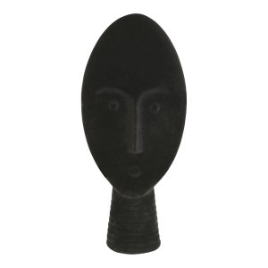 Homeroots.co 373445 Black Velvet Face Tabletop