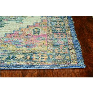 Homeroots.co 375087 2' X 4' Multi Jute Or Polyester Area Rug