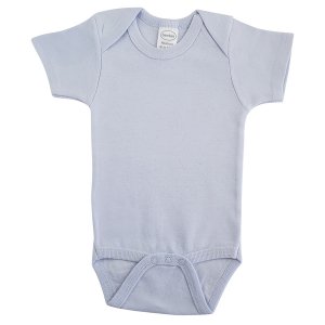 Bambini 0020BNB Interlock Short Sleeve Onezie