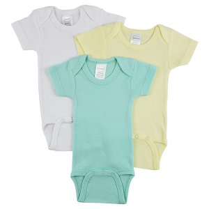 Bambini CS_0259M Bambini Short Sleeve One Piece 3 Pack