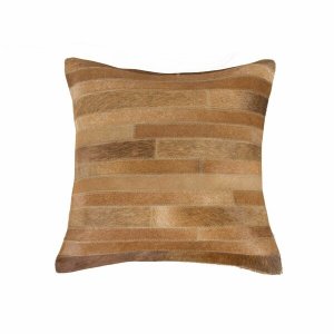 Homeroots.co 316832 18 X 18 X 5 Brown - Pillow