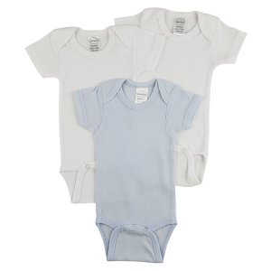 Bambini CS_0255L Bambini Short Sleeve One Piece 3 Pack