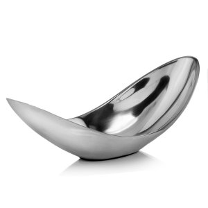 Homeroots.co 354609 Charming Buffed Twisted Bowl