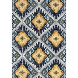 Homeroots.co 366514 22 X 36 Midnight Blue Olefin  Frieze Accent Rug