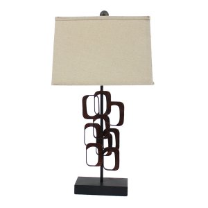 Homeroots.co 277075 13 X 15 X 31 Bronze, Traditional - Table Lamp