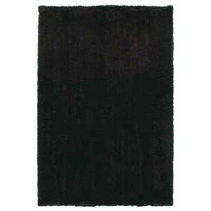 Homeroots.co 353424 2'x4' Polyester Espresso Accent Rug