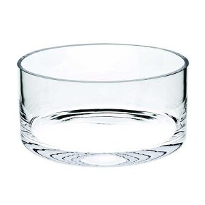 Homeroots.co 375891 8 Mouth Blown Lead Free Classic Glass Cylinder Bow