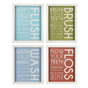 Homeroots.co 376636 8 X 10 Flush Brush Wash Floss Framed Wall Art