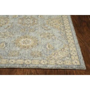 Homeroots.co 375269 27 X 39 Sage Green Wool Rug