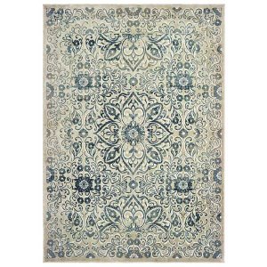 Homeroots.co 370187 22 X 36 Natural Polyester  Olefin Accent Rug