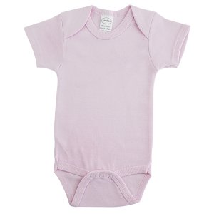 Bambini 0030BS Interlock Short Sleeve Onezie