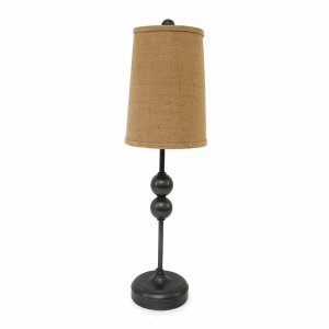 Homeroots.co 277074 8 X 7 X 29 Bronze, Minimalist - Accent Table Lamp