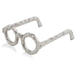 Homeroots.co 354794 6.5 X 6 X 2 Silver Round Glasses