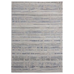 Homeroots.co 367900 23 X 36 Blue Polyester  Olefin Accent Rug