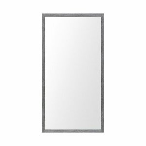 Homeroots.co 380089 Rectangle Grey Accent Mirror With Driftwood Qualit