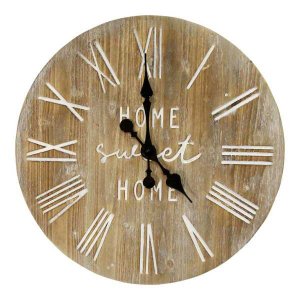 Homeroots.co 373278 23 Distressed Cozy Wall Clock