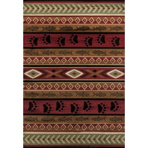 Homeroots.co 371884 22 X 36 Brown Polypropylene Mat Rug