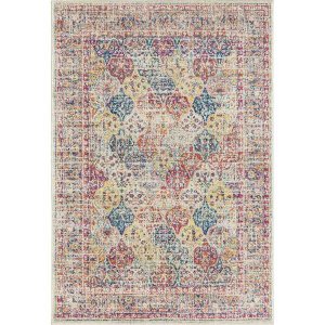 Homeroots.co 366430 22 X 36 Multicolor Olefin  Frieze Accent Rug