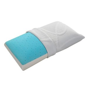 Homeroots.co 248069 16 X 28 Cool Gel Memory Foam Queen Pillow