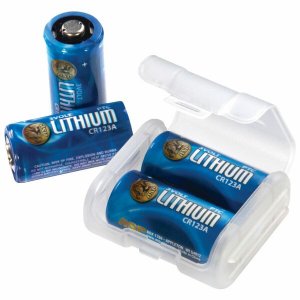 Asp 53032 Cr123a  Lithium Batteries 4 And Link Case Clamshell