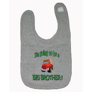 Bad BIGBBIBGR I'm Going To Be A Big Brother Infanttoddler Bib One Size