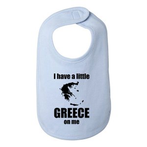 Bad GREBIBBL I Have A Little Greece On Me Baby Bib One Size