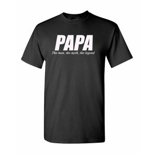 Bad PAPTXLBK Papa The Man The Myth The Legend Shirt  Xlarge