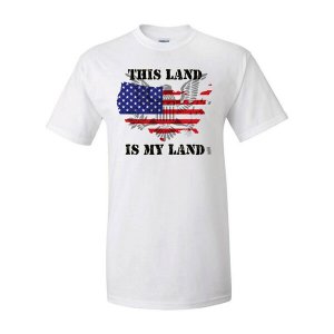 Bad YTHMYLTMEWH This Land Is My Land America Youth T-shirt  Youth Medi