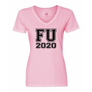 Bad FU20VSMPK Fu 2020 Ladies Shirt  Small