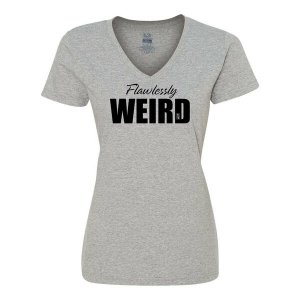 Bad FLAVXLGR Flawlessly Weird Ladies T-shirt  Xlarge