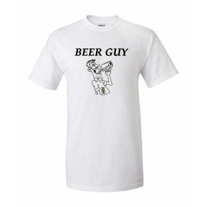 Bad BEETMEWH Beer Guy Shirt  Medium