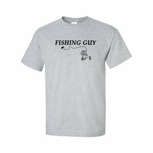 Bad FISTSMGR Fishing Guy Shirt  Small