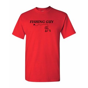 Bad FISTSMRD Fishing Guy Shirt  Small