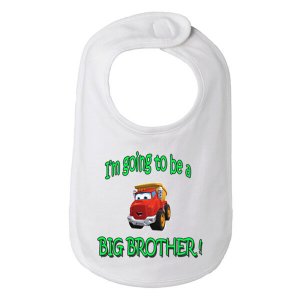 Bad BIGBBIBWH I'm Going To Be A Big Brother Infanttoddler Bib One Size