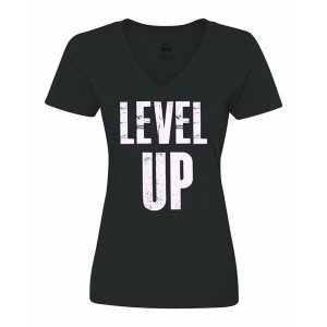 Bad LEVVMEBK Level Up Ladies Shirt Medium