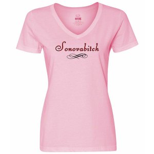 Bad SONVMEPK Sonovabitch Ladies Shirt Medium