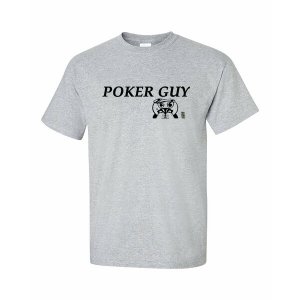 Bad POKTMEGR Poker Guy Shirt  Medium