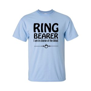 Bad YTHRINGTMEBL Ring Bearer Shirt, I Am In Charge Of The Bling Youth 