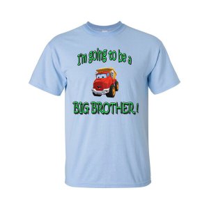 Bad YTHBIGBTXLBL I'm Going To Be A Big Brother Youth T-shirt Youth X-l