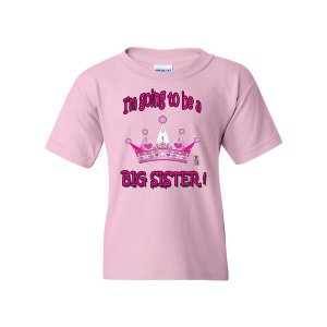 Bad YTHBIGSTSMPK I'm Going To Be A Big Sister Youth T-shirt Youth Smal