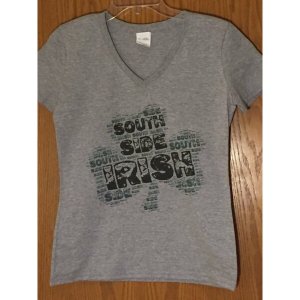 Bad SSIVXLGR South Side Irish Ladies T-shirt Xlarge