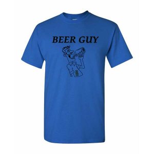 Bad BEETSMBL Beer Guy Shirt  Small